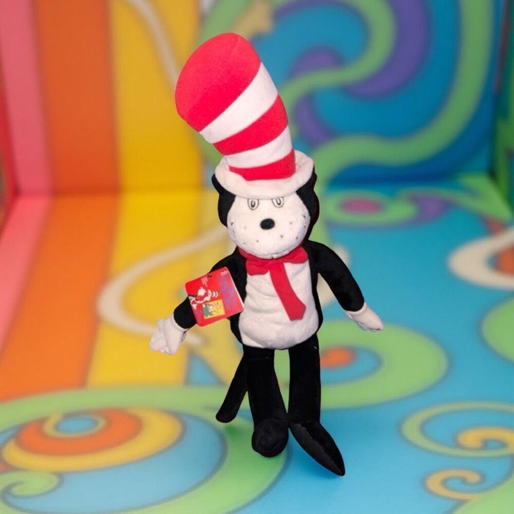 NWT Kohls Cares Dr. Suess Cat in the Hat Plush